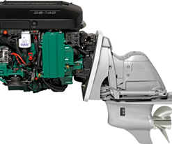 Volvo Penta D2-75 marine diesel engine 75hp