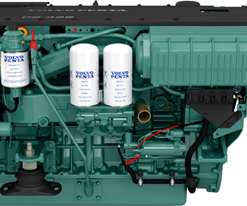 Volvo Penta D6-435 Water Jet engine 435hp