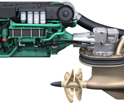 Volvo Penta IPS1200 With Twin D13 engines 1200hp