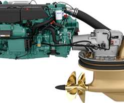 Volvo Penta IPS950 With Twin D11 engines 950hp