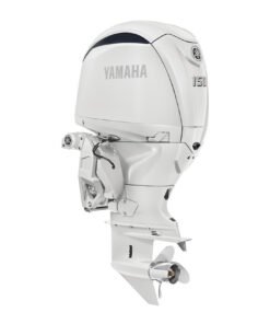 Yamaha 150hp White DEC Outboard | Digital Electronic Controls, 25" Shaft, Counter Rotation | LF150XSA2